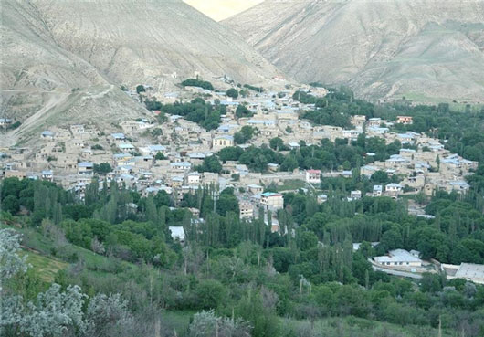 روستای زیبایی که در ایران معروف است+تصاویراین روستای زیبا