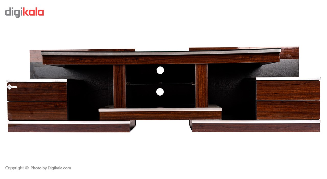 میز تلوزیون چوبی صنایع چوب قائم مدل K707